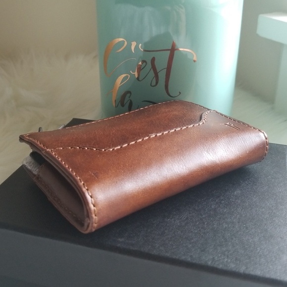 Frye Melissa Small Leather Zip Wallet - Picture 5 of 8